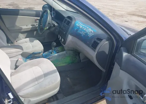 2009 Kia Spectra Ex from USA, damaged, VIN KNAFE222995622292